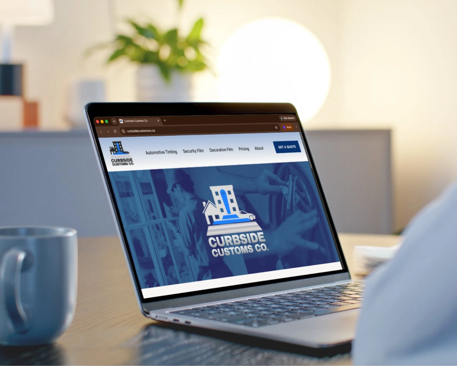 Request a quote on the Curbside Customs Co. website.